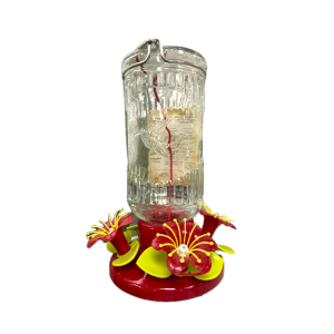 Stargazer Glass 26 oz. Hummingbird Feeder